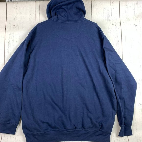 Seattle Seahawks NFL 2XL Blue Full Zip Hoodie New Adult‎ - Picture 4 of 12